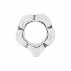 Brighton Flower Snap Bead Silver Best