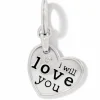 Brighton Forever Be Loved Charm Silver Clearance