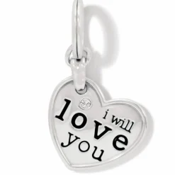 Brighton Forever Be Loved Charm Silver Clearance
