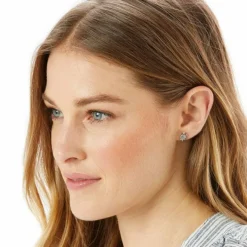 Brighton Fortune Turtles Mini Post Earrings Silver Best