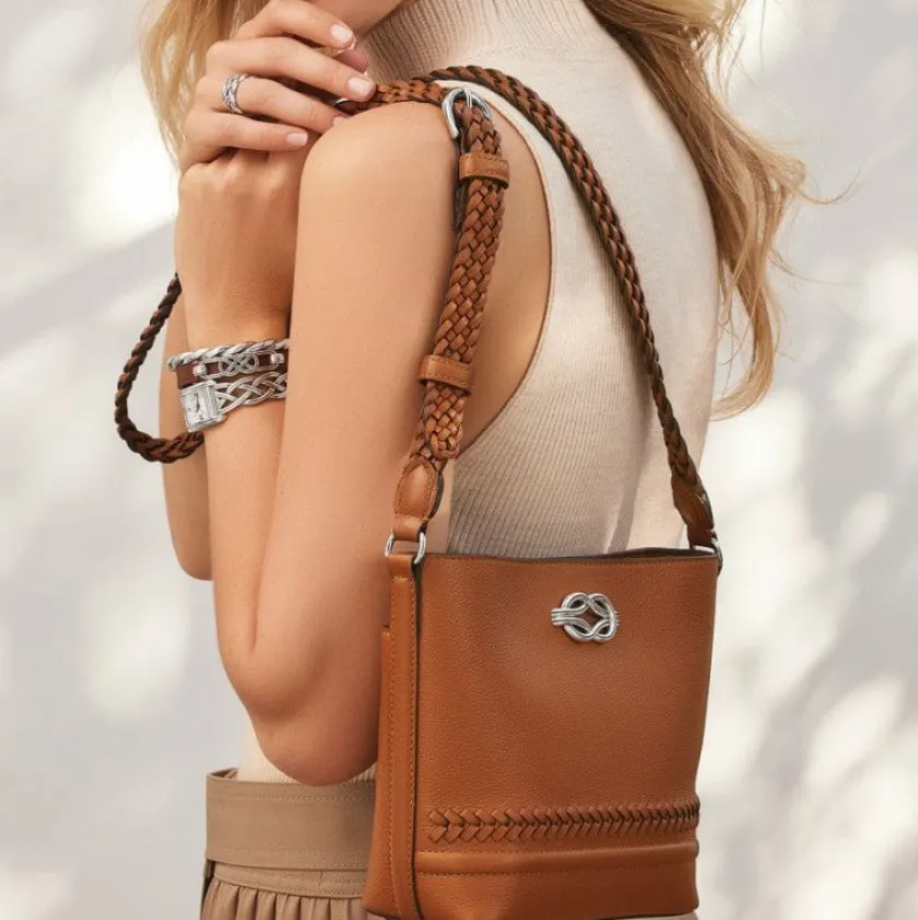 Brighton Freda Small Cross Body Bucket Bag New