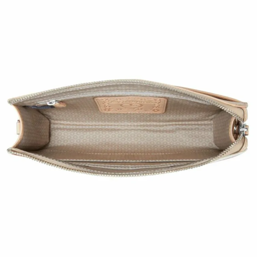 Brighton French Garden Embroidered Pouch Multi Best