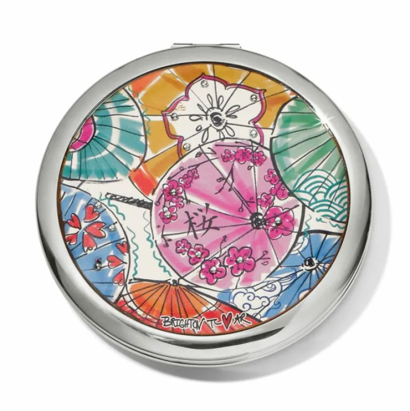 Brighton From Tokyo With Love Travel Mirror Multi Hot