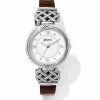 Brighton Galway Reversible Watch Brown-Black New