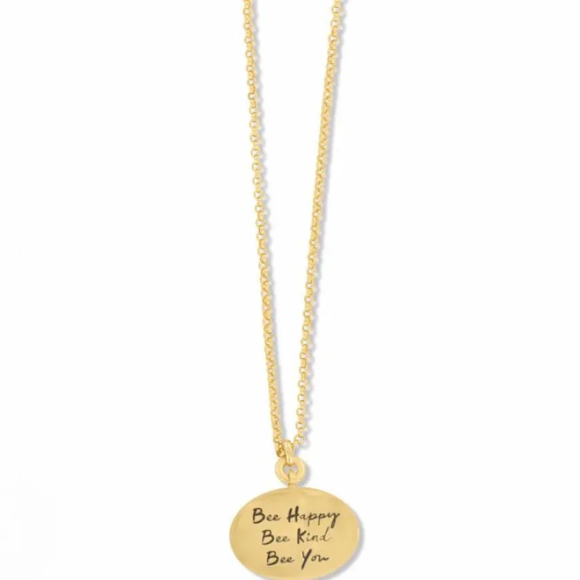 Brighton Garden's Splendour Bee Necklace Gold-Multi Discount