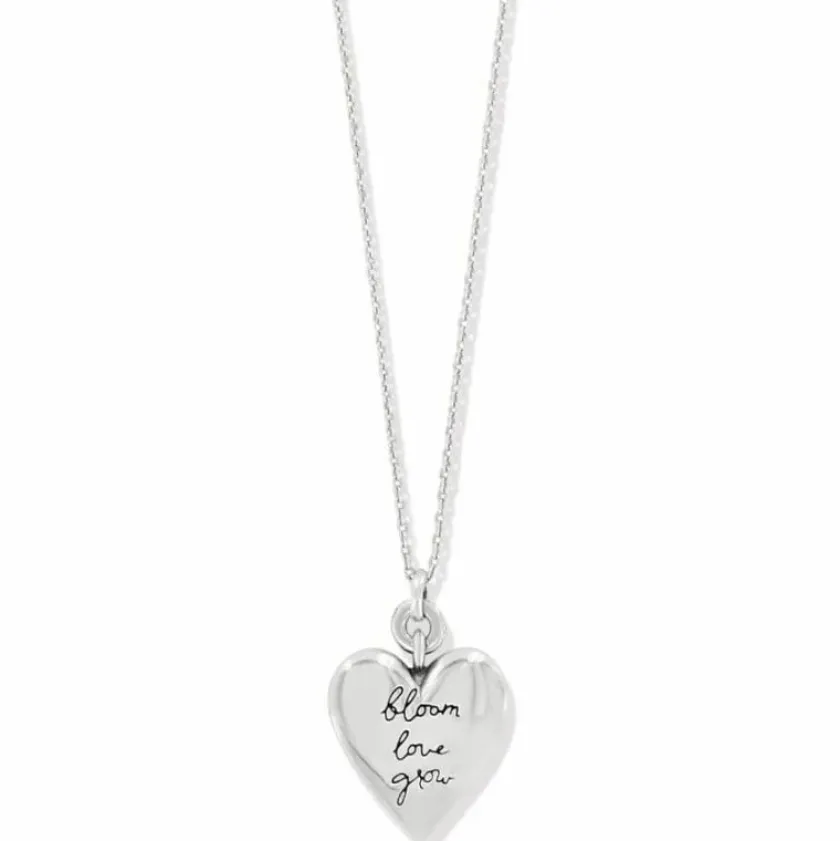 Brighton Garden's Splendour Dragonfly Necklace Silver-Multi New