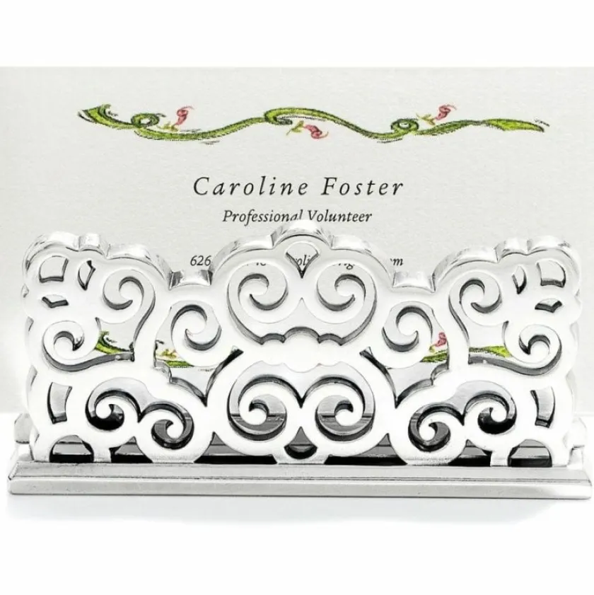 Brighton Geneva Card Holder Silver Online