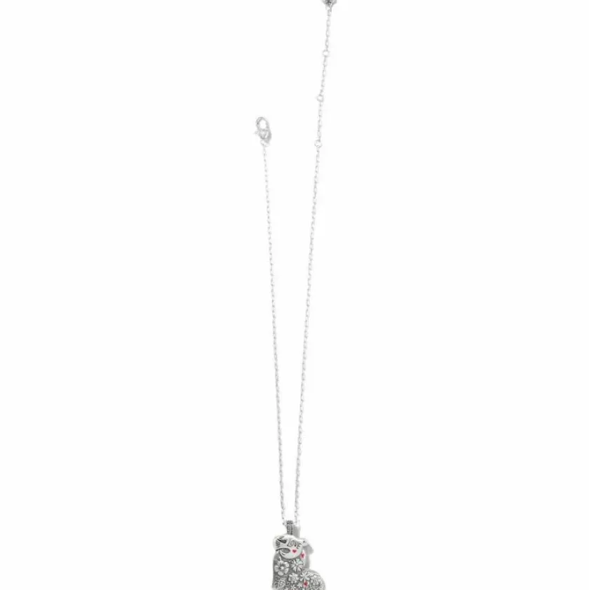 Brighton Give Love Peace Necklace Silver Discount