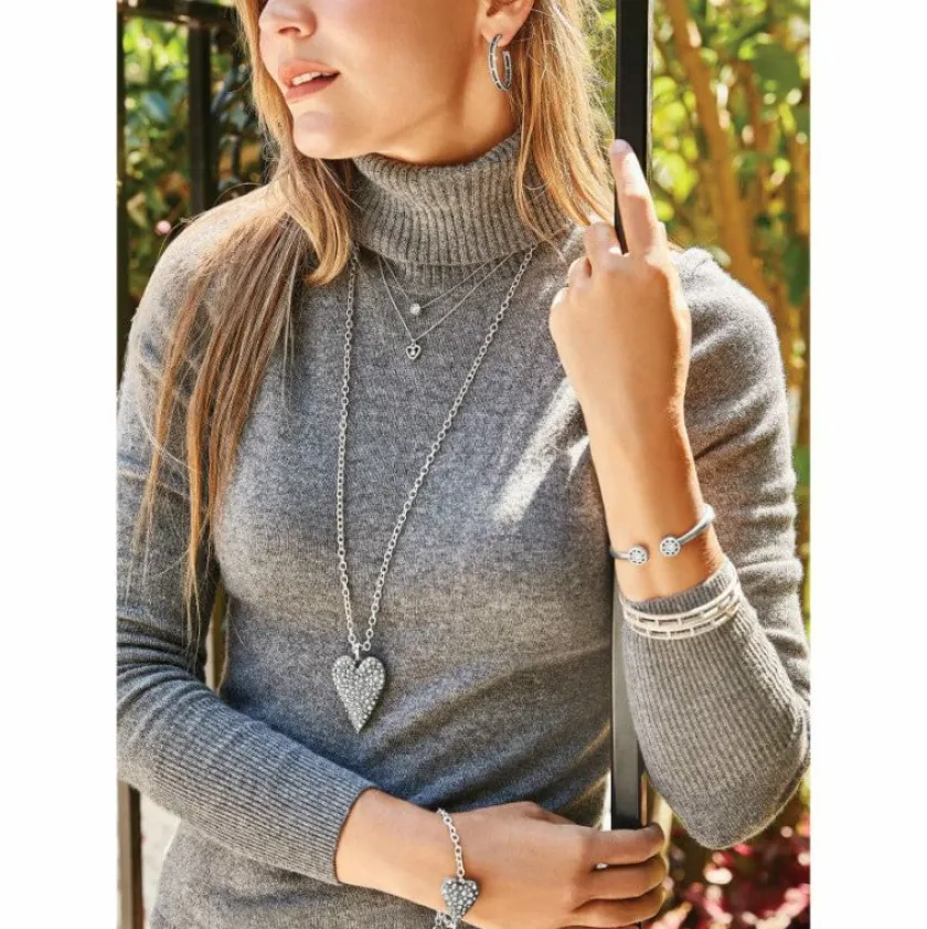 Brighton Glisten Heart Convertible Necklace Online