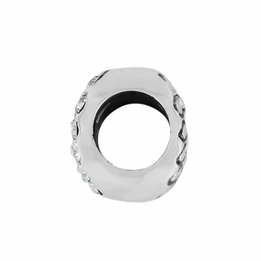 Brighton Glitter Hearts Bead Silver Outlet