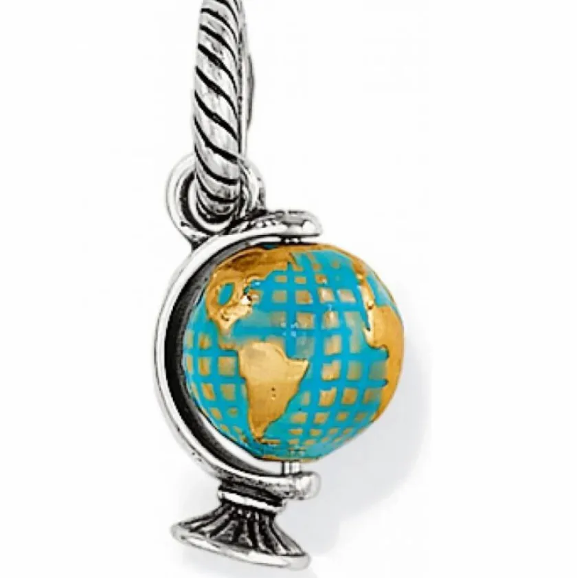 Brighton Globe Charm Blue Best