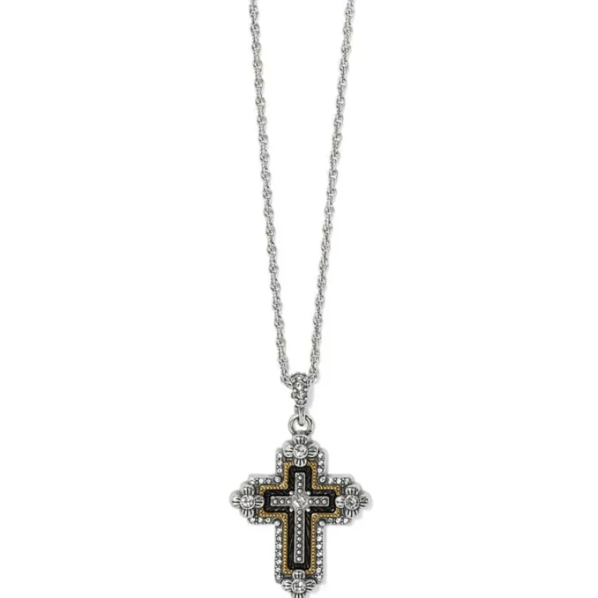 Brighton Glory Cross Necklace Silver Online