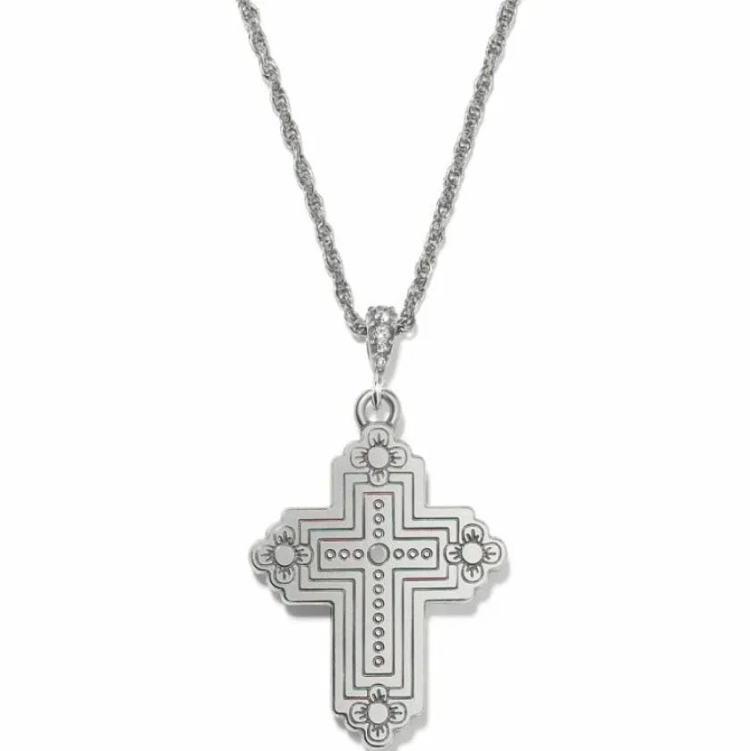 Brighton Glory Cross Necklace Silver Online