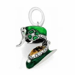 Brighton Go Lucky Hat Charm Green Best