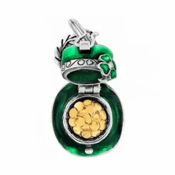 Brighton Go Lucky Hat Charm Green Best