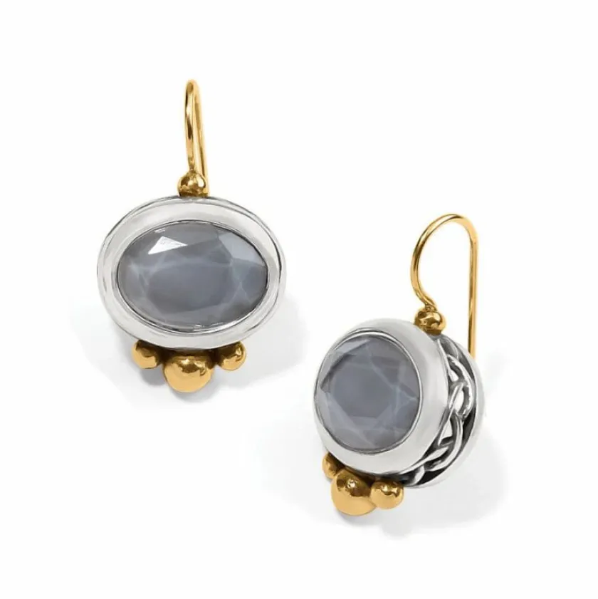 Brighton en Moon French Wire Earrings Gold Clearance