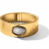 Brighton Golden Moon Hinged Bangle BrushedGold Clearance