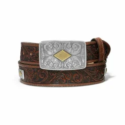 Brighton Goldfield Belt Brown New