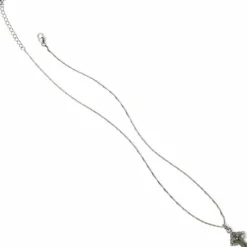 Brighton Greek Petite Cross Necklace Silver-Gold Online