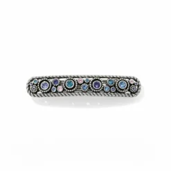 Brighton Halo Barrette Silver-Tanzanite Sale