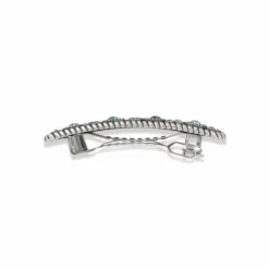 Brighton Halo Barrette Silver-Tanzanite Sale