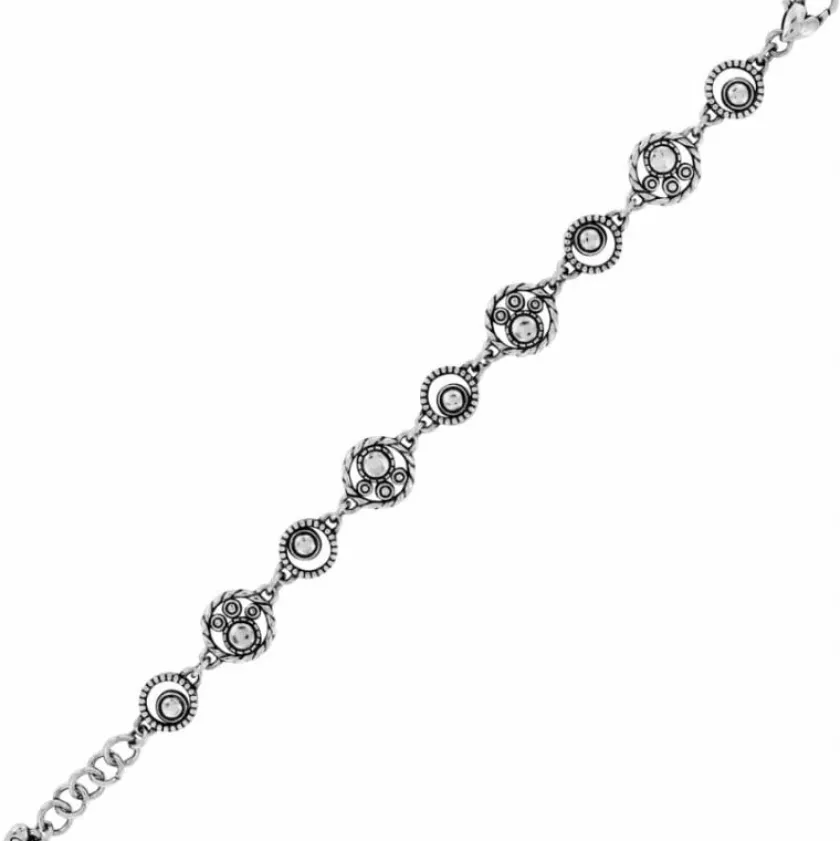 Brighton Halo Bracelet Silver-Tanzanite Best