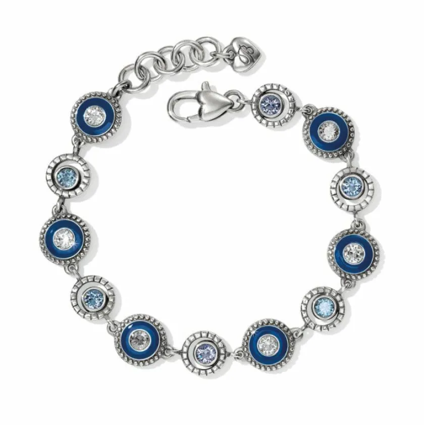 Brighton Halo Eclipse Bracelet Silver-Blue Outlet