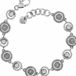 Brighton Halo Eclipse Bracelet Silver-Blue Outlet