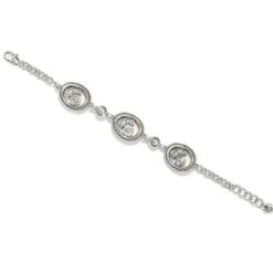 Brighton Halo Gem Bracelet Silver-Multi Fashion