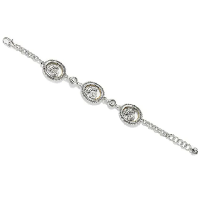Brighton Halo Gem Bracelet Silver-Multi Fashion