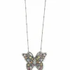 Brighton Halo Gems Monarch Necklace Silver-Multi Online