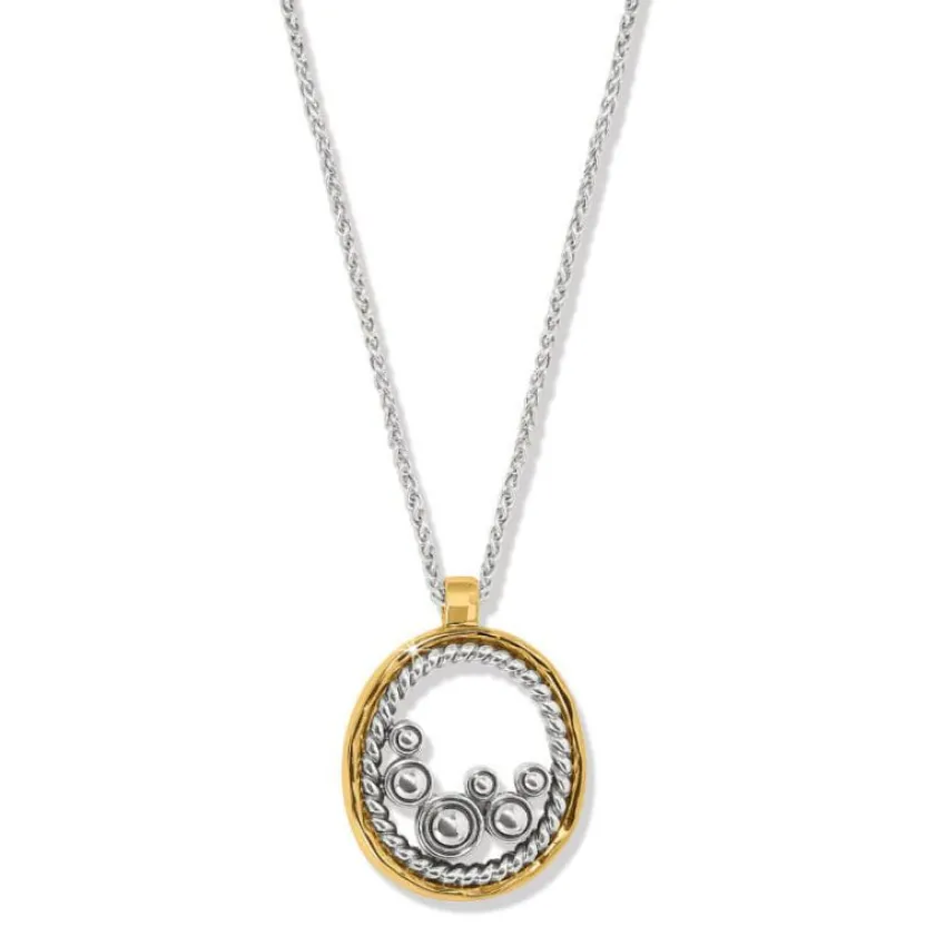Brighton Halo Gleam Necklace Silver-Multi Best