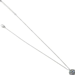 Brighton Halo Petite Necklace Silver-Tanzanite Fashion