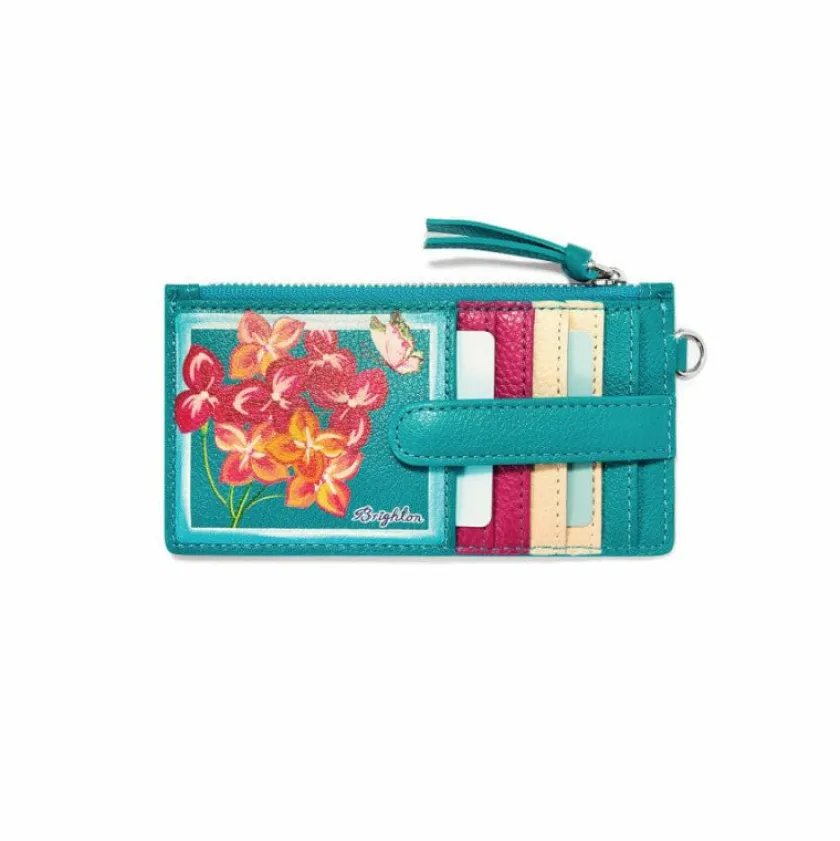 Brighton Hamptons Card Pouch Multi Hot