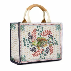 Brighton Happy Fish Medium Tote Multi Best