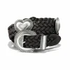Brighton Heart Concho Belt Black Clearance