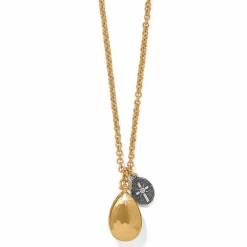 Brighton Heavenly Cross Necklace Gold New