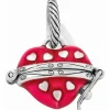 Brighton Hidden Hearts Charm Silver-Pink Clearance