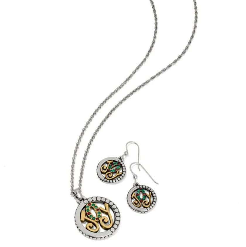 Brighton Holiday Joy French Wire Earrings Gold New