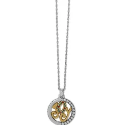 Brighton Holiday Joy Necklace Gold Hot