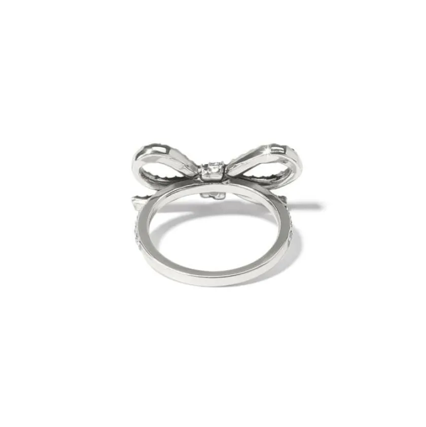 Brighton Illumina Bow Ring Silver Best