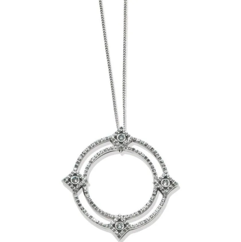 Brighton Illumina Diamond Ring Necklace Silver New