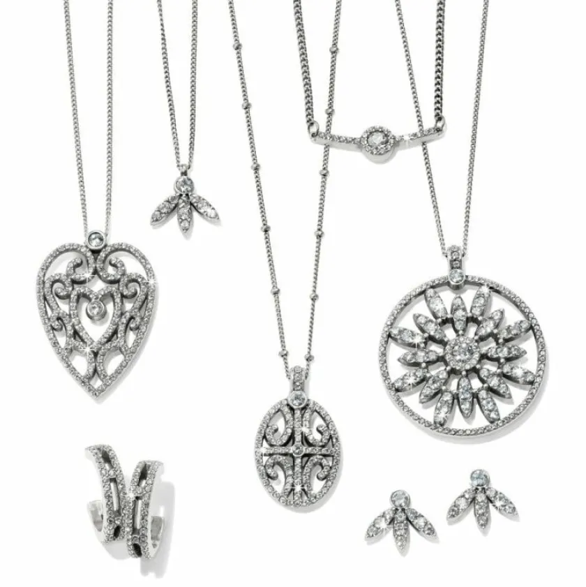 Brighton Illumina Flair Necklace Silver Clearance