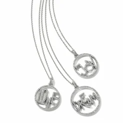 Brighton Illumina Joy Necklace Silver Clearance