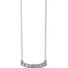 Brighton Illumina Lights Allure Bar Necklace Silver Sale