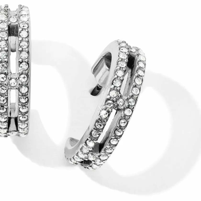 Brighton Illumina Lights Hoop Earrings Silver Sale
