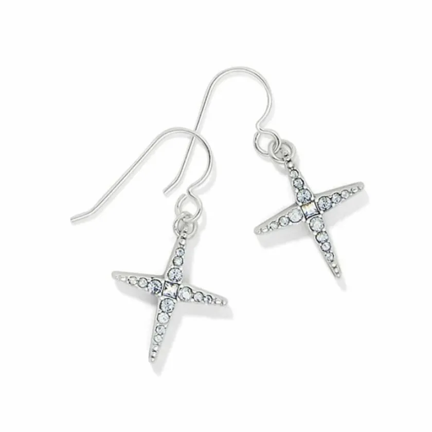 Brighton Illumina Radiance French Wire Earrings Silver Hot