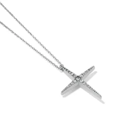Brighton Illumina Radiance Necklace Silver Clearance