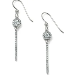 Brighton Illumina Slim French Wire Earrings Silver Online
