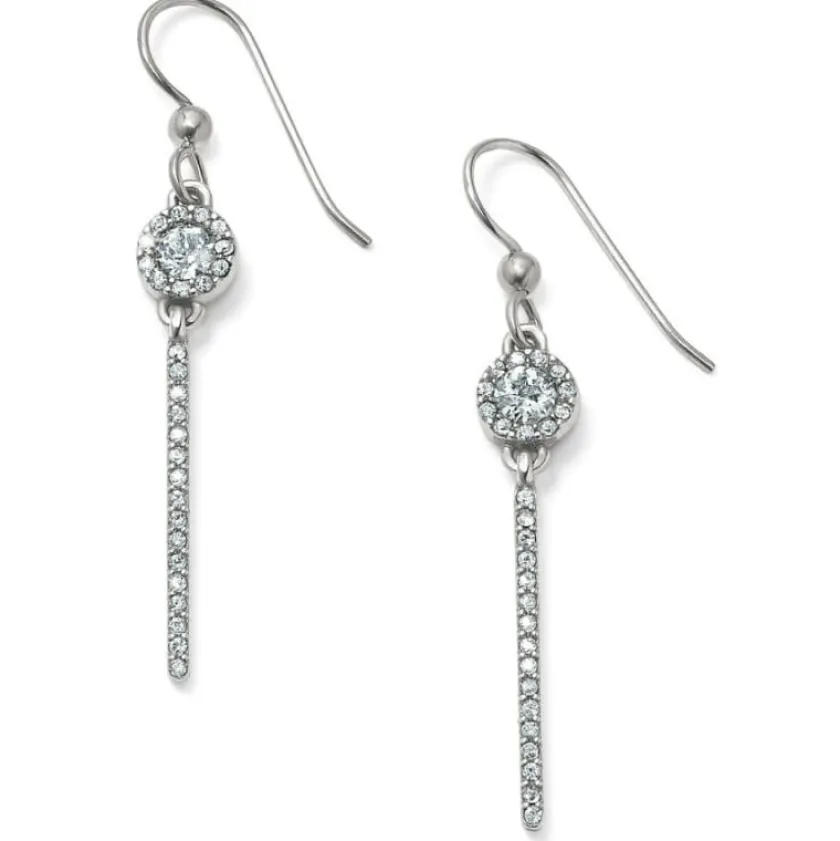 Brighton Illumina Slim French Wire Earrings Silver Online